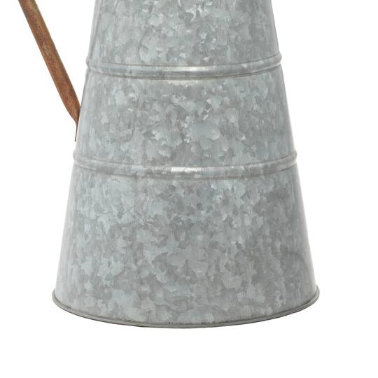 16" Gray Iron Farmhouse Planter